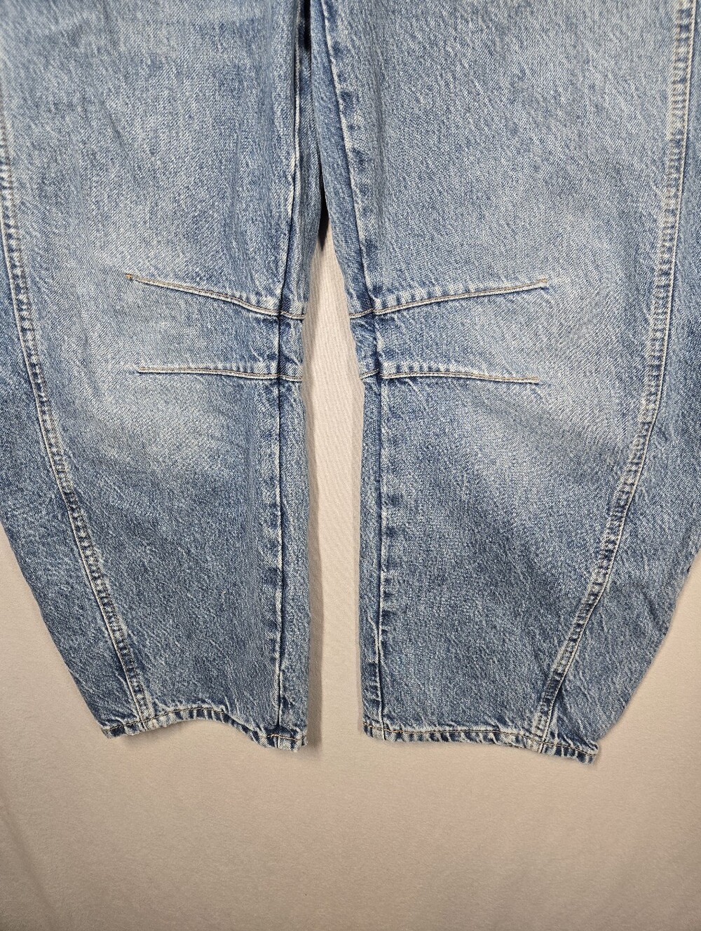 We The Free X Free People Lucky You Mid Rise Barrel Jeans Size 25 - Picture 4 of 11